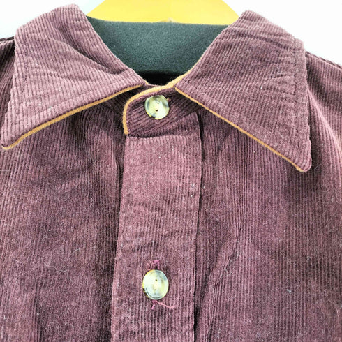 シュガーケーン SUGAR CANE 90S フラップ コーデュロイ シャツ メンズ JPN:M