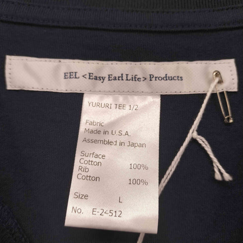 イールプロダクツ EEL Products ユルリTEE 1/2 メンズ JPN:L