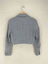 ザラ ZARA ツイードクロップドテーラードジャケット レディース M