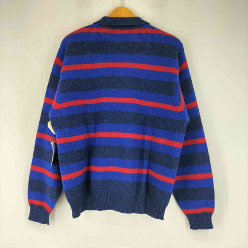 ブルックスブラザーズ BROOKS BROTHERS 90S ボーダー ニットポロ メンズ JPN:L