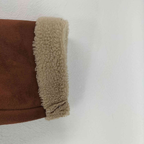 ビームス BEAMS フェイクムートンコート メンズ S