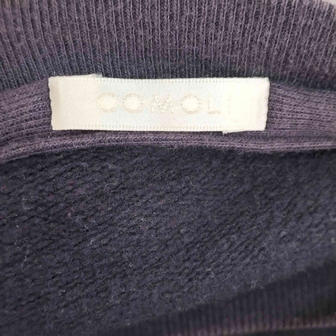 コモリ COMOLI インレイ起毛長袖クルー メンズ JPN:2