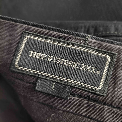 ジィヒステリックトリプルエックス Thee Hysteric XXX シンチバックストレートパンツ メンズ JPN:1