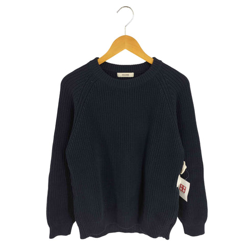 HOUSSE 25AW Rib-Stitch Cotton Sweater domestic メンズ JPN:M