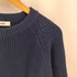 HOUSSE 25AW Rib-Stitch Cotton Sweater domestic メンズ JPN:M