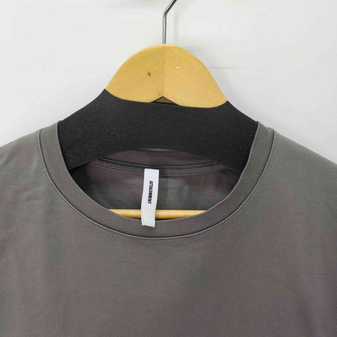 アタッチメント ATTACHMENT GIZA SILKY JERSEY CREW NECK POCKET TEE メンズ JPN:3