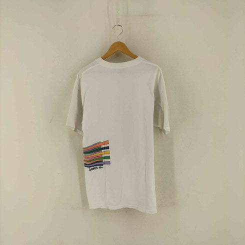 ラコステ LACOSTE 1992 USA製 サイドプリント Tシャツ メンズ import:M