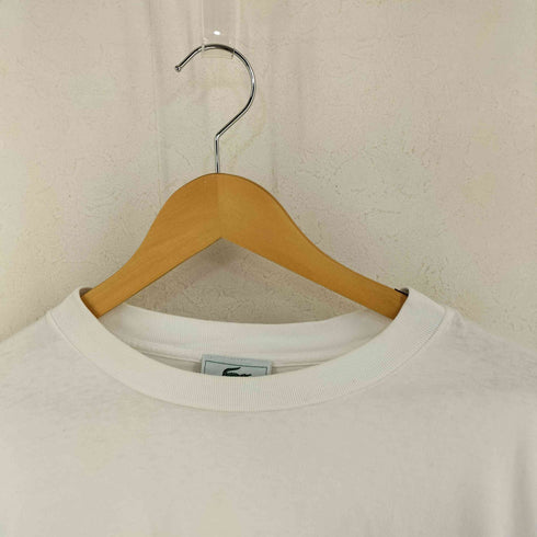 ラコステ LACOSTE 1992 USA製 サイドプリント Tシャツ メンズ import:M