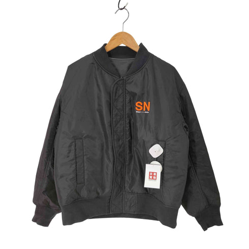 ジーユー GU フェイクレザーリバーシブルブルゾン メンズ JPN:M