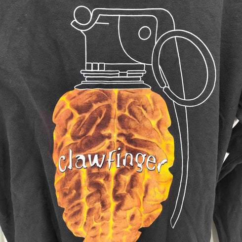 90S Use Your Brain プリント バンド L/S Tシャツ コピーライト1995 メンズ