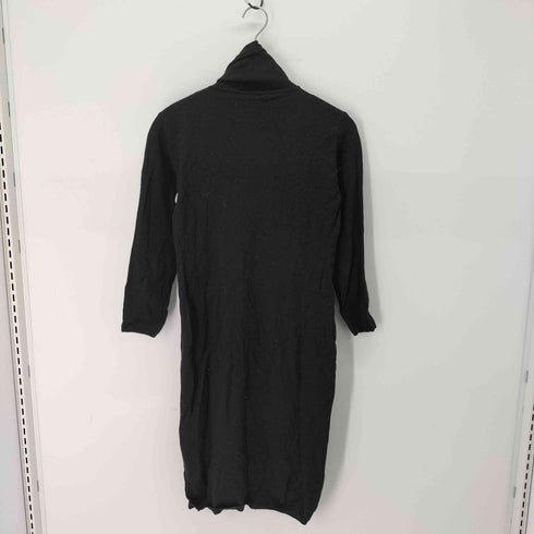 マックスマーラ MAX MARA 白タグ イタリア製 タートルネック ウール ワンピース レディース import:S