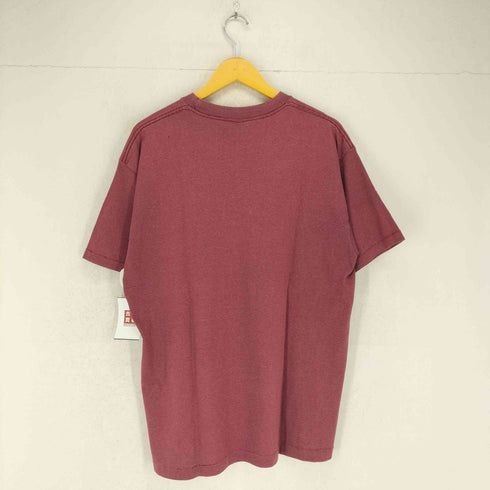 EZ GEAR 袖裾シングル ボーダー柄クルーネックTシャツ メンズ