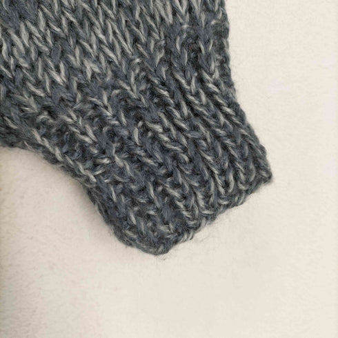 フロントデザインアクリルニット メンズ L