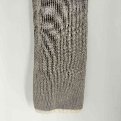 リリーブラウン Lily Brown カットアウトバイカラーニットワンピース レディース ONE SIZE