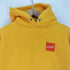 ルックスタジオ LQQK STUDIO BOXロゴ リバースウィーブ ヘビー スウェットパーカー SNAP HOODIE メンズ