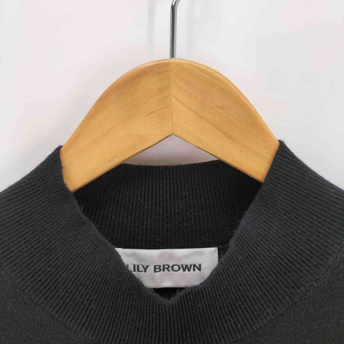 リリーブラウン Lily Brown ニットワンピース レディース FREE