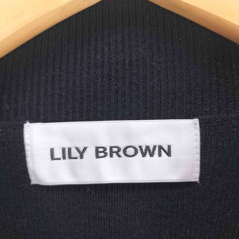 リリーブラウン Lily Brown ニットワンピース レディース FREE