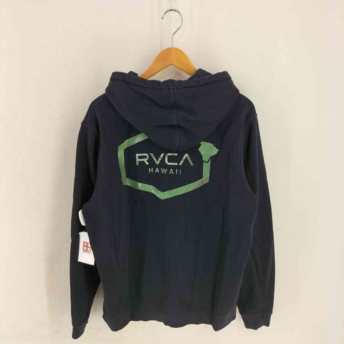 ルーカ RVCA HAWAII ロゴパッチ付き パーカー メンズ import:L