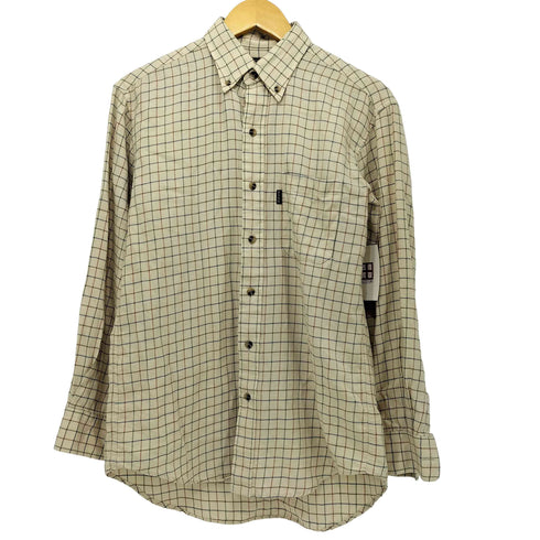 ダックス DAKS コットンウール ボタンダウン チェックシャツ メンズ import:M