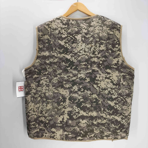 ユーエスアーミー U.S. ARMY U.S. ARMY レプリケーション 迷彩 デジタルカモ パッチ付き タクティカル ミリタリー ベスト メンズ ONE SIZE