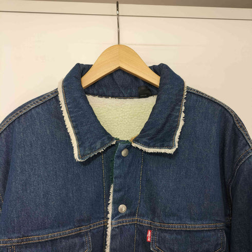 リーバイス Levis Reversible Vintage Relaxed Fit Sherpa Trucker Jacket リバーシブル シェルパ トラッカー ジャケット ボアジャン メンズ import:XL