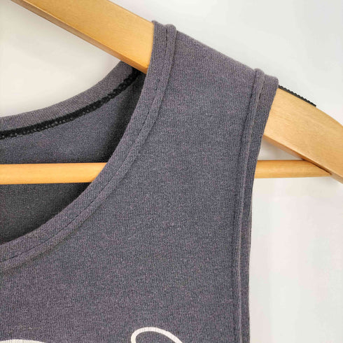 ハーレーダビッドソン HARLEY-DAVIDSON 90年コピーライト 両面プリント タンクトップ シングルステッチ フェード メンズ