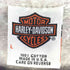 ハーレーダビッドソン HARLEY-DAVIDSON 00S 2003コピーライト USA製 タイダイ スカルプリント タンクトップ メンズ import:L