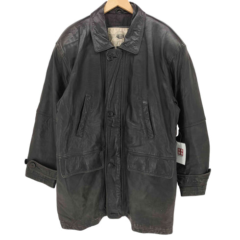 ハラジュクマザー HARAJUKU MOTHER lamb skin 裏地キルティング ラムスキン 比翼 カーコート メンズ JPN:L