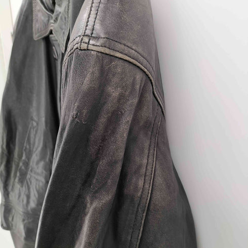 ハラジュクマザー HARAJUKU MOTHER lamb skin 裏地キルティング ラムスキン 比翼 カーコート メンズ JPN:L