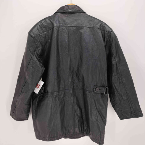 CHRIST CHURCH 裏地 キルティング カウレザー 比翼 カーコート メンズ import:M