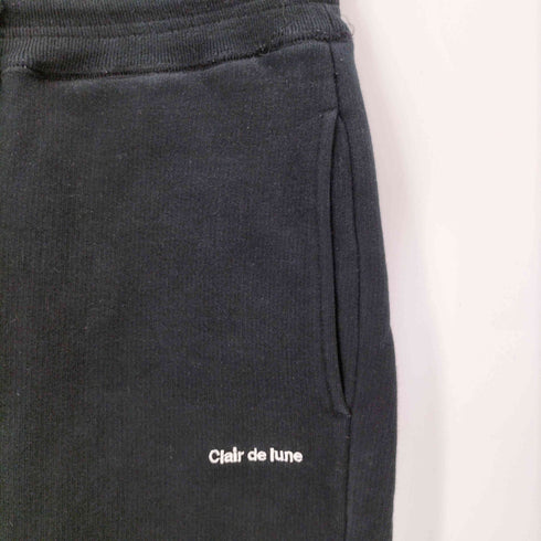 Clair de lune ロゴ刺繍スウェットパンツ レディース JPN:S