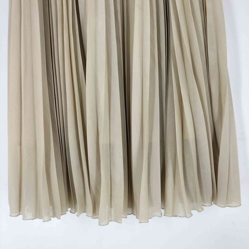 ユナイテッドアローズ UNITED ARROWS シアー プリーツ ロングスカート レディース JPN:36