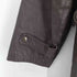 cow leather ボアライナー付き カウレザー 襟ボア カーコート メンズ LL