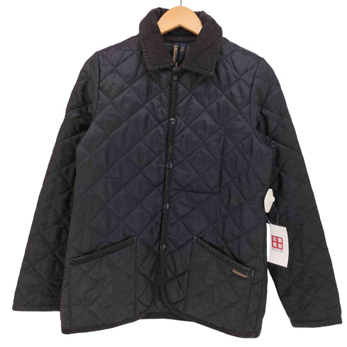 ラベンハム LAVENHAM 英国製 襟コーデュロイ キルティングジャケット レディース EUR:38