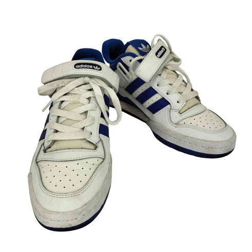 アディダスオリジナルス adidas Originals Forum Low ホワイトロイヤルブルー メンズ JPN:25.5
