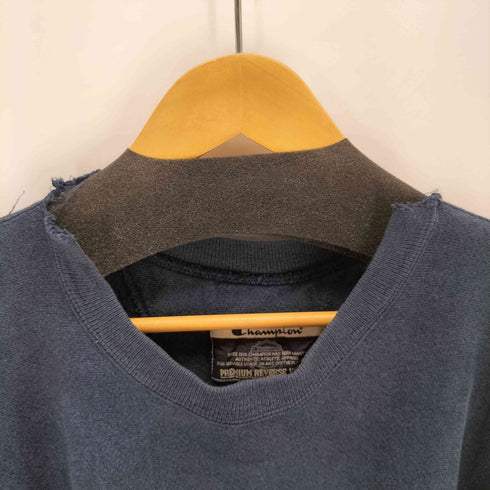 チャンピオン Champion PREMIUM REVERSE WEAVE 刺繍 クロップドスウェット メンズ import:M