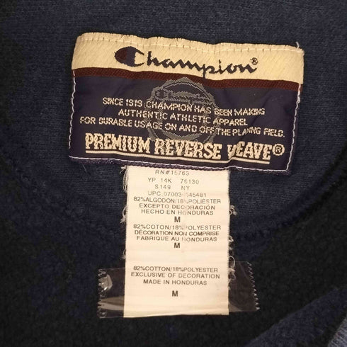 チャンピオン Champion PREMIUM REVERSE WEAVE 刺繍 クロップドスウェット メンズ import:M