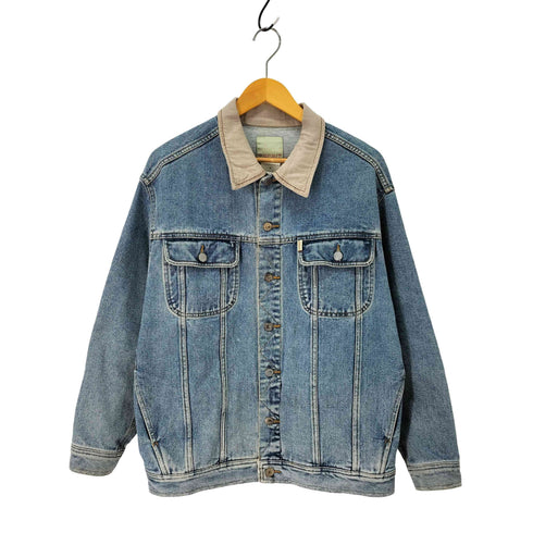 エスプリ ESPRIT JEANS デニム トラッカージャケット メンズ import:M