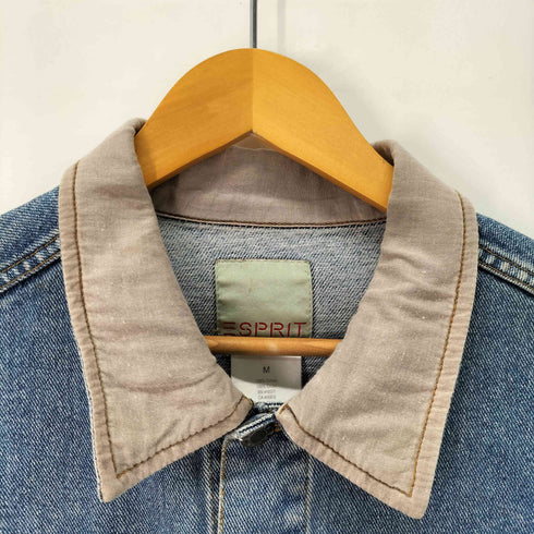 エスプリ ESPRIT JEANS デニム トラッカージャケット メンズ import:M