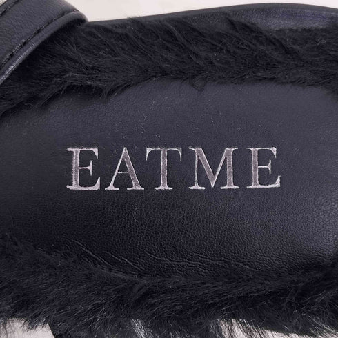 イートミー EATME ファー ミュールパンプス レディース JPN:L