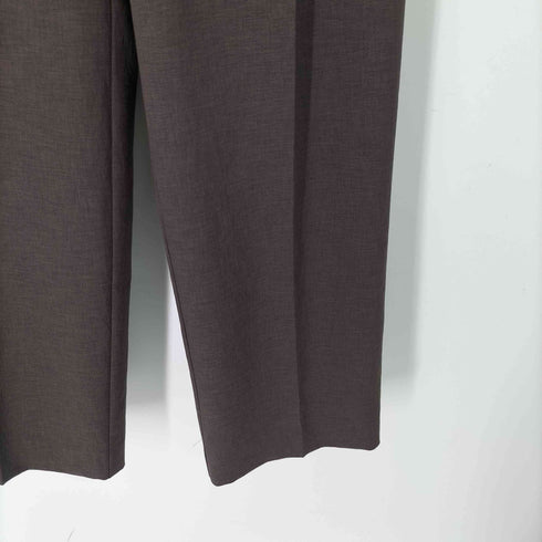 ノーリーズ NOLLEY’S ウォッシャブルツイルストレッチ愛されワイドパンツ レディース JPN:36