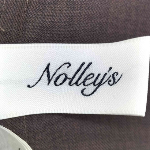 ノーリーズ NOLLEY’S ウォッシャブルツイルストレッチ愛されワイドパンツ レディース JPN:36