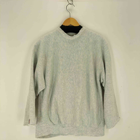 エムブイスポーツ MV SPORT 90S USA製 PRO WEAVE カレッジロゴリメイクスウェット メンズ import:L