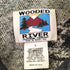 WOODED RIVER USA製 ウルフジャガードアクリルブルゾン メンズ import:L