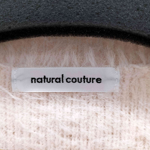 ナチュラルクチュール natural couture フェザーヤーンニットカーディガン レディース FREE