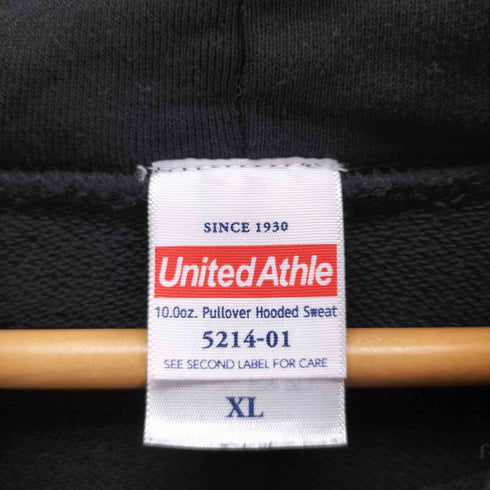 ユナイテッドアスレ UNITED ATHLE プリントプルオーバーパーカー メンズ JPN:XL