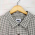 オベイ OBEY ロゴ刺繍チェックシャツ メンズ XL