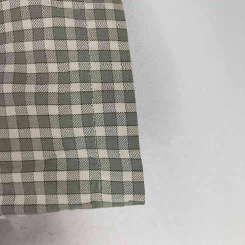 オベイ OBEY ロゴ刺繍チェックシャツ メンズ XL