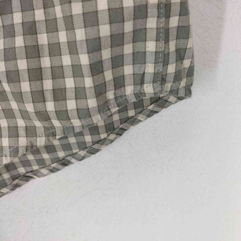 オベイ OBEY ロゴ刺繍チェックシャツ メンズ XL