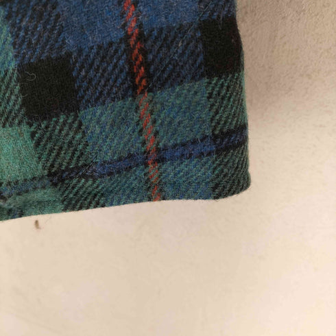 サノバチーズ SON OF THE CHEESE Check wool down Jkt メンズ XL